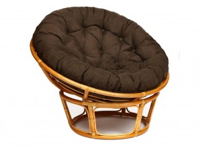 Кресло Papasan 23/01 W с подушкой Honey, ткань Коричневый в Кизеле - kizel.магазин96.com | фото