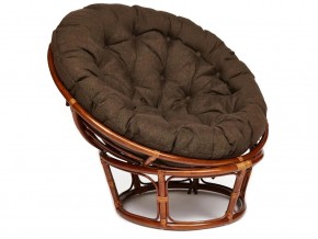 Кресло Papasan 23/01 W с подушкой Pecan, ткань Коричневый в Кизеле - kizel.магазин96.com | фото