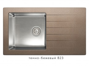 Мойка комбинированная Tolero twist TTS-860 Темно-бежевый 82 в Кизеле - kizel.магазин96.com | фото