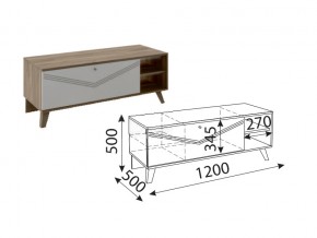 ТВ-тумба малая Лимба М06 в Кизеле - kizel.магазин96.com | фото